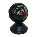Ball Shaped Vehicle Navigation Car Compass with Dial Sea Pivoting Marine Boat Compass Splashproof Sea Marine Electronic Compass