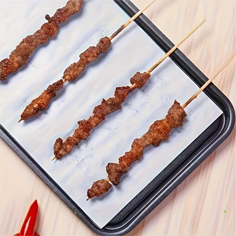 50/100pcs Pre-Cut Parchment Paper - Non-Stick for Baking Cooking Grilling Air Fryer Steaming Baking  Sheets  Baking Paper