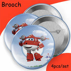 Super Wings Party Supplies Balloons Cup Plates Napkins Tableware For Kids Baby Shower Birthday Party Decoration