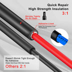 5 Meter 3:1 Waterproof Heat Shrink Tube Insulating Sleeve Wire Protection Dual Wall  Heat-shrinkable Sleeve With Glue Inside