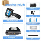 S1730  28 Language Date Number Logo Expiry Date Label Plastic Carton Hand Jet Handheld Thermal Inkjet Printer