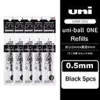 Uni Uniball One P 1pcs Gel Pen Japan Original New Stationery UMN-SP 0.5 Mini Pocket Pen Cute Portable Writing,Record Neutral Pen