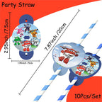 Super Wings Party Supplies Balloons Cup Plates Napkins Tableware For Kids Baby Shower Birthday Party Decoration