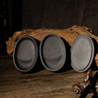 Horseshoe Inkstone Rough Stone Covered Ribbed Inkstone Study Four Treasures Grinding Ink Inkstone