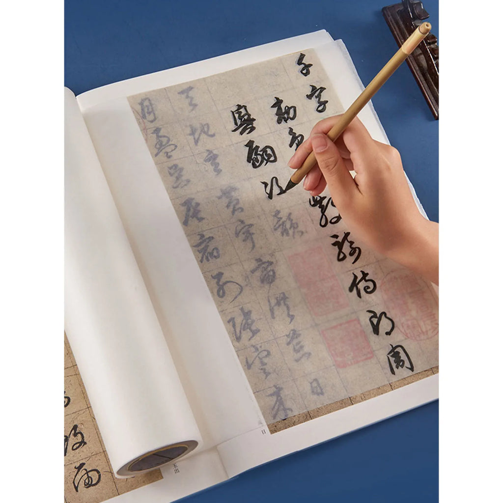 Tracing Paper Roll 18in 44cm Wide Pattern Paper Practicality Good Ink Absorption Easy To Use High Transparency for Dressmaking