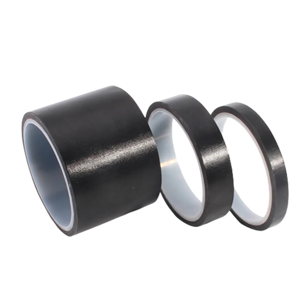Black PTFE Te-Flon Tape High Temperature Resistant 300 Degrees Vacuum Machine Packaging Sealing Insulating Tape 10M/Rolls
