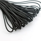 3/4/5/6/8MM Black Strong Elastic Cord Rubber Band Sewing Clothing Craft Supplies Elastic Band Elastics Rope Bands Accessories
