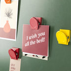 1pcs Mini Magnet Clamp Multi Color Magnetic Paper Clip for Fridge File Index Photo Memo Office School A7127