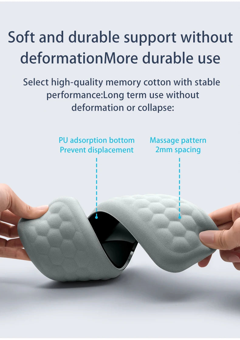 Keyboard Mouse Wrist Rest Pad Memory Foam Hand Rest Support Support Ergonomic Wrist Cushion Pad Memory Foam For Notebook Laptops