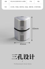 Faber-Castell Grip Trio 3-in-1 Artist Pencil Sharpener Manual Handheld Sharpener for Colored Pencil, Jumbo and Graphite Pencils
