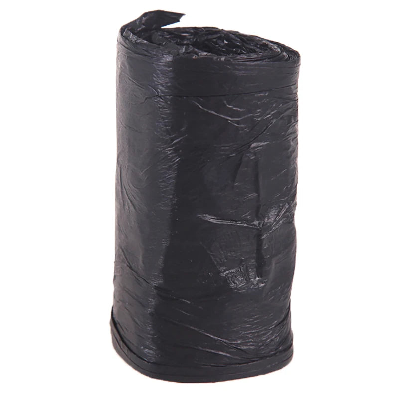 New【1Roll 50*60cm Garbage Bags Thick Convenient Environmental Plastic Trash Bags Disposable Plastic Bag Black Garbage】