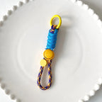 Fashion Keyring Creative Braided Lanyard Keychain For Phone Case Women Anti Lost Knot Rope Strap Car Key Chains Diy Accessories