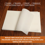 Parchment Paper Baking Paper 4"6"8"9"10"12" Precut Non-Stick Grilling Food Packaging Oven Air Fryer Steaming Bread Cake Cookie