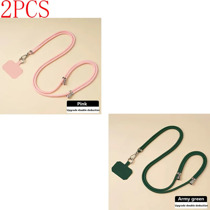 Phone Lanyard Strap Crossbody Cord for Mobile Wire To with Lanyard Mobile Chain To Hang Around Cell Necklace Strap SJGS01