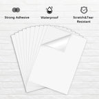 20/50Sheets Matte Printable Vinyl Sticker Paper Waterproof A4 Printing Paper for Inkjet Printer DIY Adhesive White Label Sticker