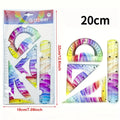 Multifunctional Plastic Soft Ruler Set Flexible Freely Bendable Set Square 20/30CM Drawing Measuring Tools Protractor Gift