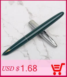 1 PC High Quality Luxury Full Metal Ballpoint Pen Silver Plating Ball Pens Business Writing Signing School Office Supplies 03733