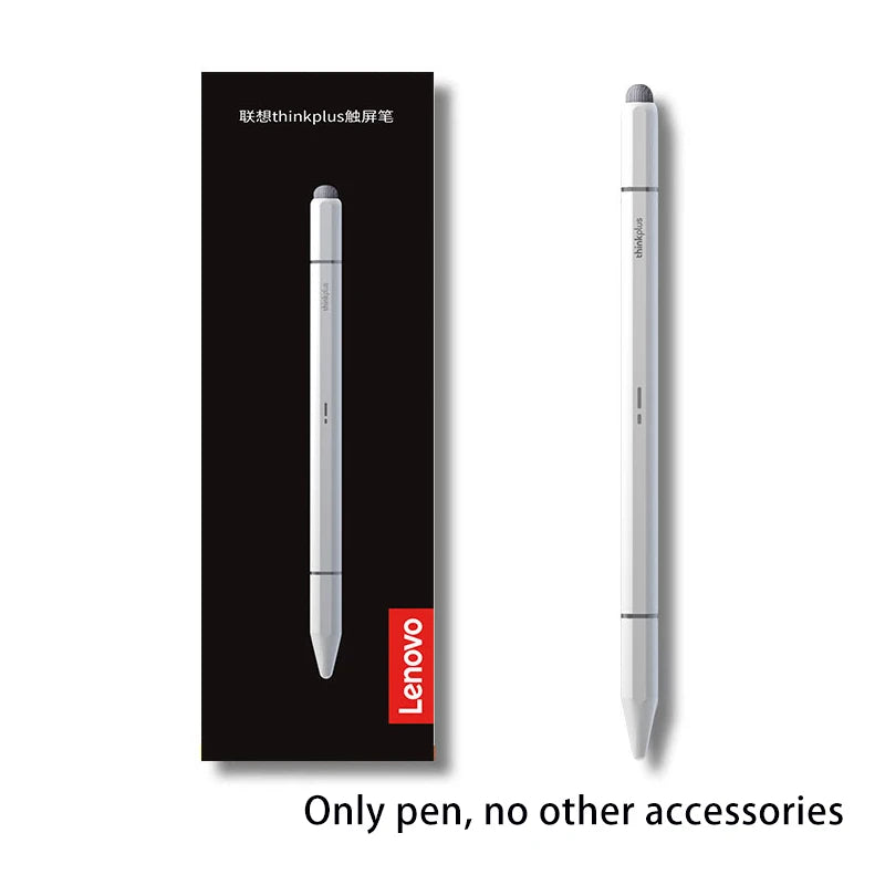 Lenovo Universal BP28 Stylus Pen for Android & iOS Tablets Compatible with iPad Huawei Xiaomi Samsung - Three Tips Included