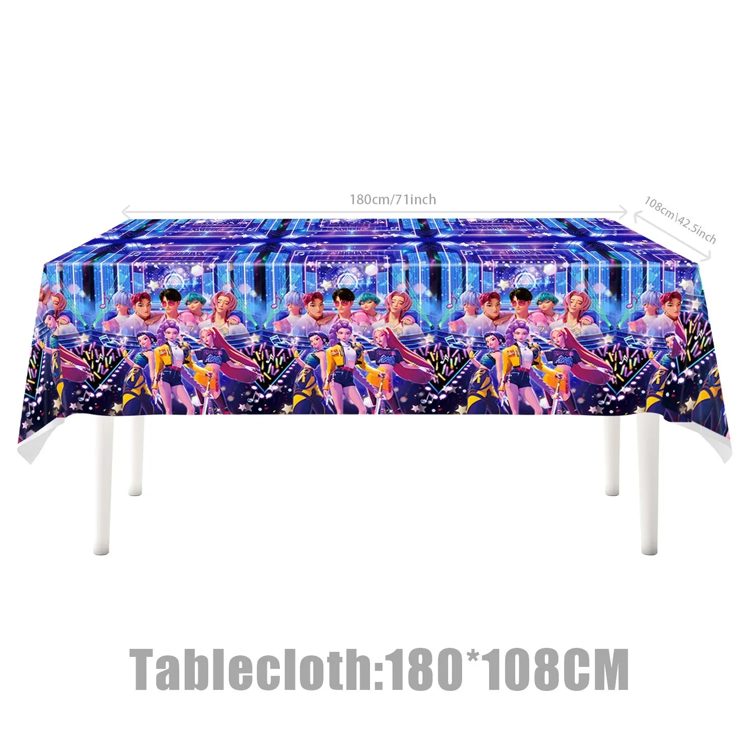 Themed Birthday Party Supplies Disposable Cup Plate Paper Tablecloths Banners Candy Bags Cake Decorations Baby Christening