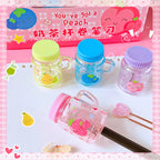 Office supplies school equipment kawaii stationery items School supplies cute fruit cup shape pencil sharpener for child