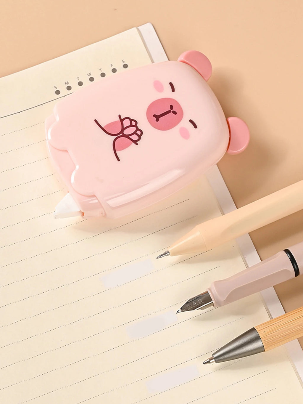 1pc Animal Shape 12 Meter Correction Tape, Portable Learning Accessories Correction Tape, Fashion Stationery School Supplies