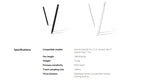 Original Xiaomi Focus Stylus Pen Tab 8192 level Sense Magnetic Drawing Writing Pencil -CN