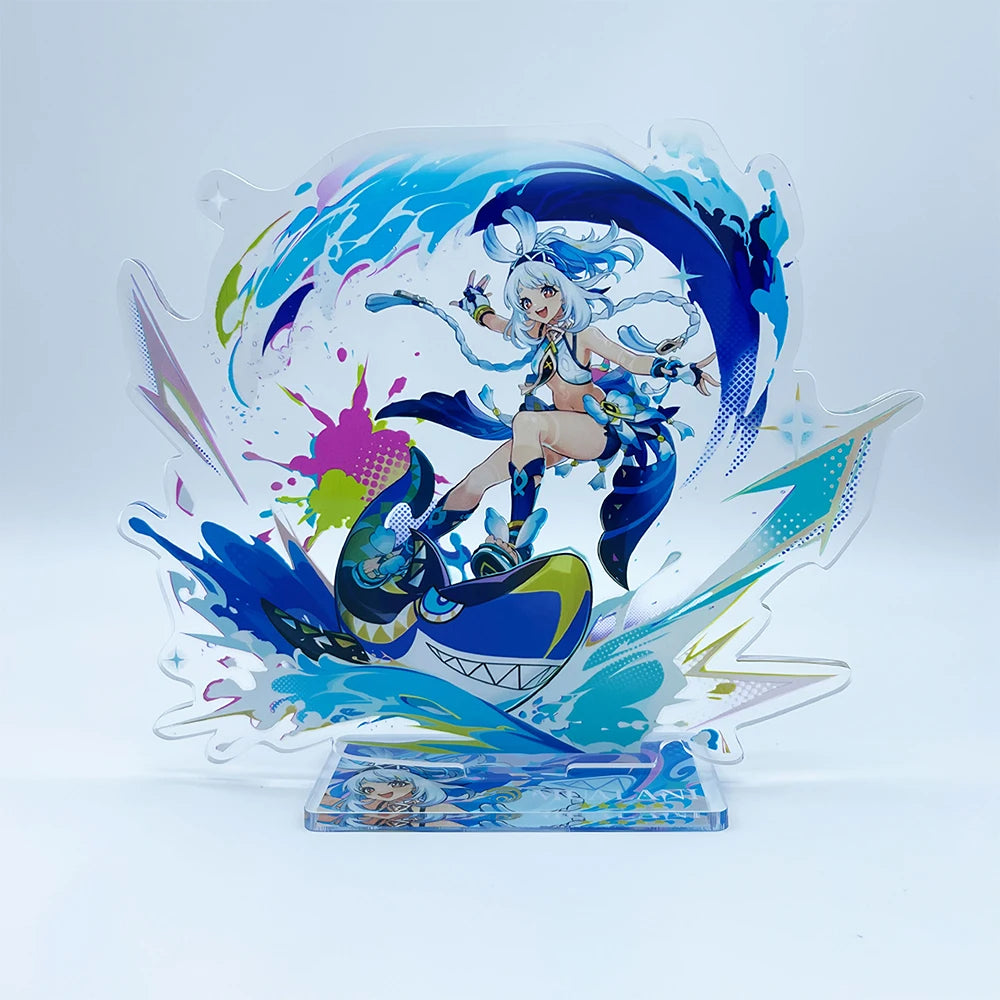 Odette Lohen Flins Durin Mavuika Columbina Xiao Arlecchino Acrylic Anime Model Furina Collect Desktop Decoration Keychains Gift