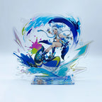 Odette Lohen Flins Durin Mavuika Columbina Xiao Arlecchino Acrylic Anime Model Furina Collect Desktop Decoration Keychains Gift