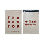 20Pcs Beige Mailing Post Bag Thicken Express Packaging Bag Self Adhesive Printing Clothing Courier Toy Storage Organizer Mailer