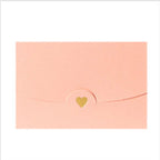 20Pcs small greeting card envelope made of Western colored pearl paper material with exquisite hot stamping and embossed design