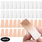100Pcs/Set Triangle Dry Wet Use Makeup Sponge Face Foundation Concealer BB Cream Powder Blending Smearing Puff Cosmetic Tools