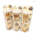 12pcs Cute Cartoon Capybara HB Pencils Stationery Set With Pencil Sharpener School Students Stationery Gift
