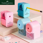 Faber-Castell Pencil Sharpener Automatically Enters Lead Hand-cranked Multi-gear Desktop Rotary Student School Stationery