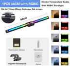 Wiscolor Computer Monitor LED Screen Hanging Light Bar Remote Control Stepless Dimming Eyescare USB Lightbar Reading Desk Lamp