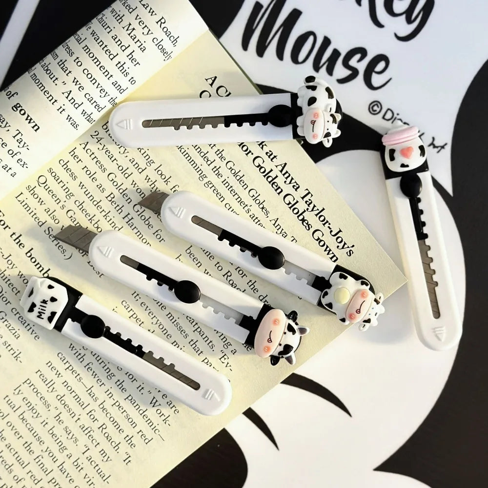 1pc Adorable Cow Letter Opener for Effortless Envelope Opening School Supplies