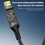 8K USB C to HDMI 2.1 Cable Adapter  8K60Hz Type C to HDMI Cable for Thunderbolt 3 Compatible with MacBook Pro  IPad pro  Laptop