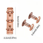 Durable Detachable Metal Spiral Rings Binder Clip High Quality Diary A8 Paper Binder Clips DIY Album Loose Leaf Ring Office