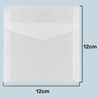 50pcs/lot Translucent Envelopes European Sulfuric Acid Paper Envelope for Wedding Invitation Business Supplies Giftbox Storage