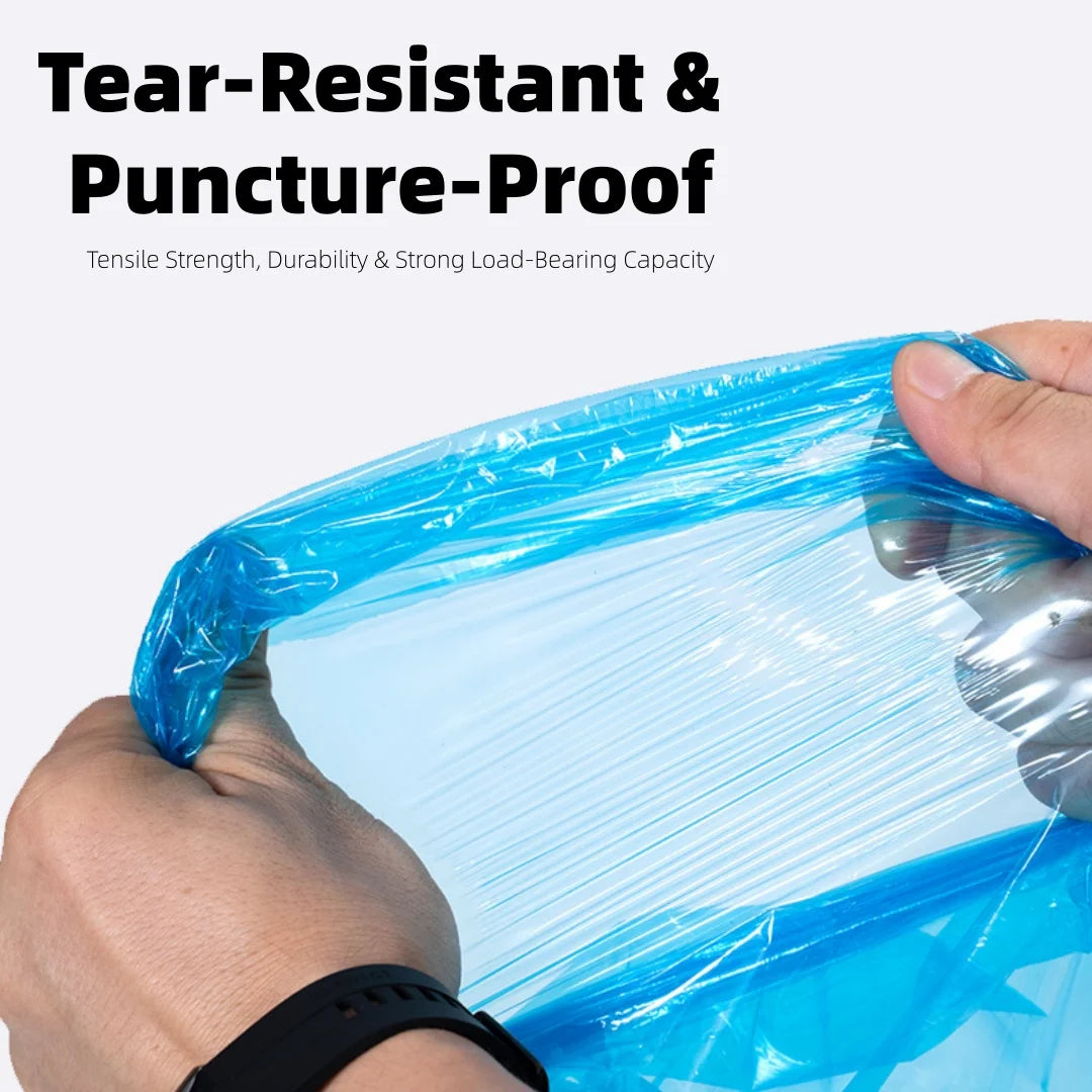 4.5M Blue Bady Diaper Pail Refills Bags for Angelcare Trash for Sangenic Tommee Tippee for Twist & Click for Genie