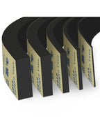 Rubber Self Adhesive Sponge Seal Strip Single Sided Adhesive EVA Black Foam Anti-collision Seal Gasket Width10-50mm Thick 1-5mm