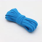 5m 10m 20m 40m 90m Elastic Elastic Band 6mm Color Sewing Household Rubber Band Elastic Band Garment Sewing Accessories