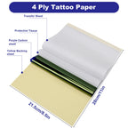 Tattoo Transfer Paper 20 50 100Pcs A4 Thermal Stencil Paper for Tattoo Copier Machine Professional Tattoo Supply for Users