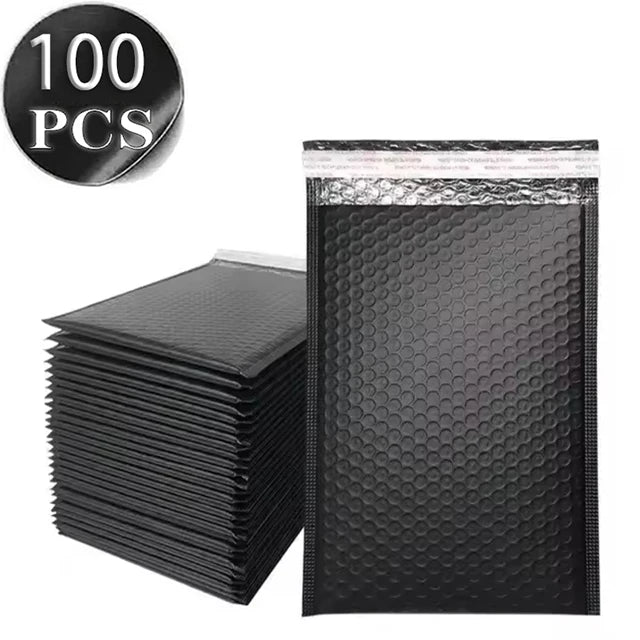 100Pcs Bubble Mailer Envelope Mailing Shipping Packaging Small Business Supplies Self Seal Bubble Waterproof Express Envelope