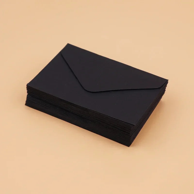 10/20/40/80PCS Gift Envelope Blank Mini Paper Window Envelopes Wedding Invitation Envelope Envelopes for Letters  Mailers