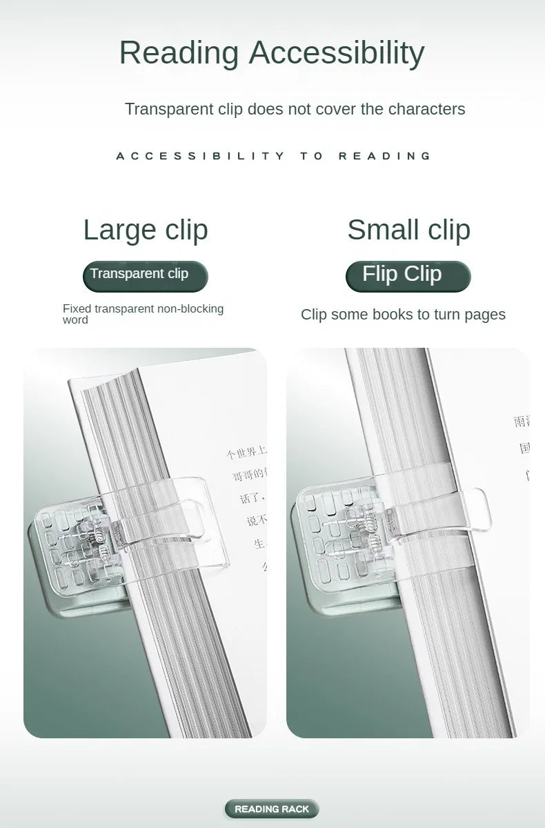 Adjustable Reading Bookshelf Lifting Landing Reading Stand Portable Book Holder Support Multifunctional Document Shelf For Home