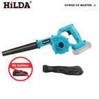 HILDA Electric Air Blower Cordless Power Tools Garden Vacuum Cleaner Dust Computer Collector Handheld for Makita Battery