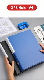 2/3 Hole A4 Ring Binder File Folder Document Storage Thickened Large-capacity A4 File Folders Display Book