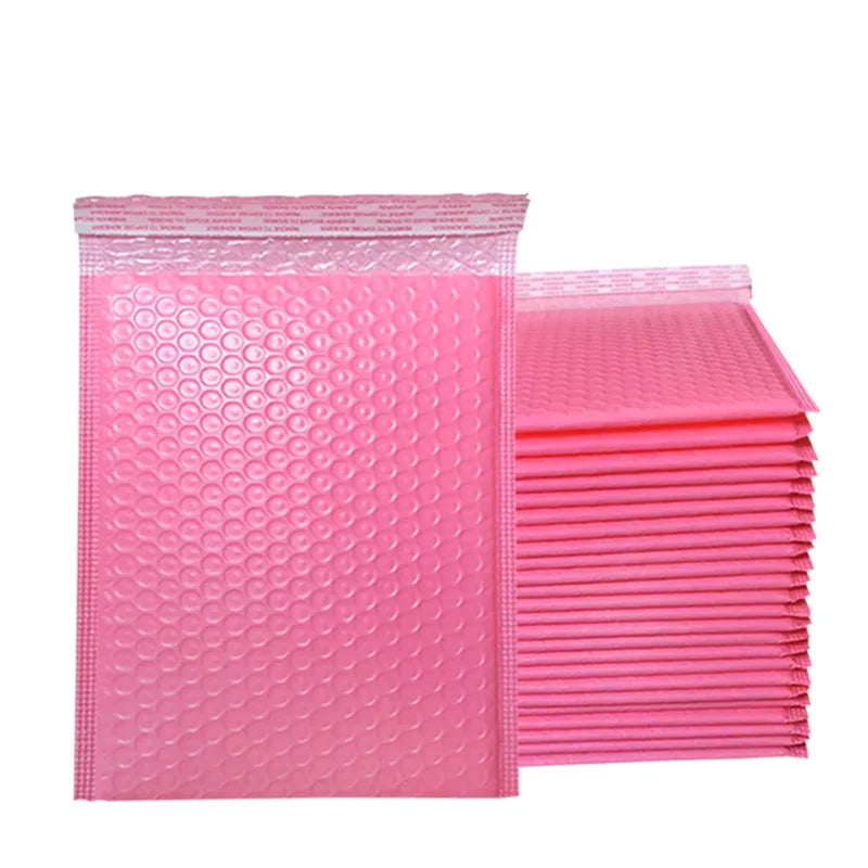 Pink Bubble 50 Pcs Envelopes for Shipping Bags Padded Envelopes for Packaging Seal Mailing Gift Padding Purple and Pink Black