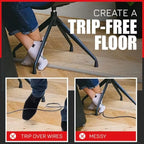 1PC 3/5M Self-Adhesive PVC Cable Management Strip Decorative Wire Protection Strip Suitable for Covering Wires on Walls Floors