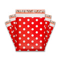 INPLUSTOP 50Pcs/lots PE Colors Printing Express Bags Cute Pattern Clothing Shipping Bags Waterproof Poly Mailer Postal Mail Bags
